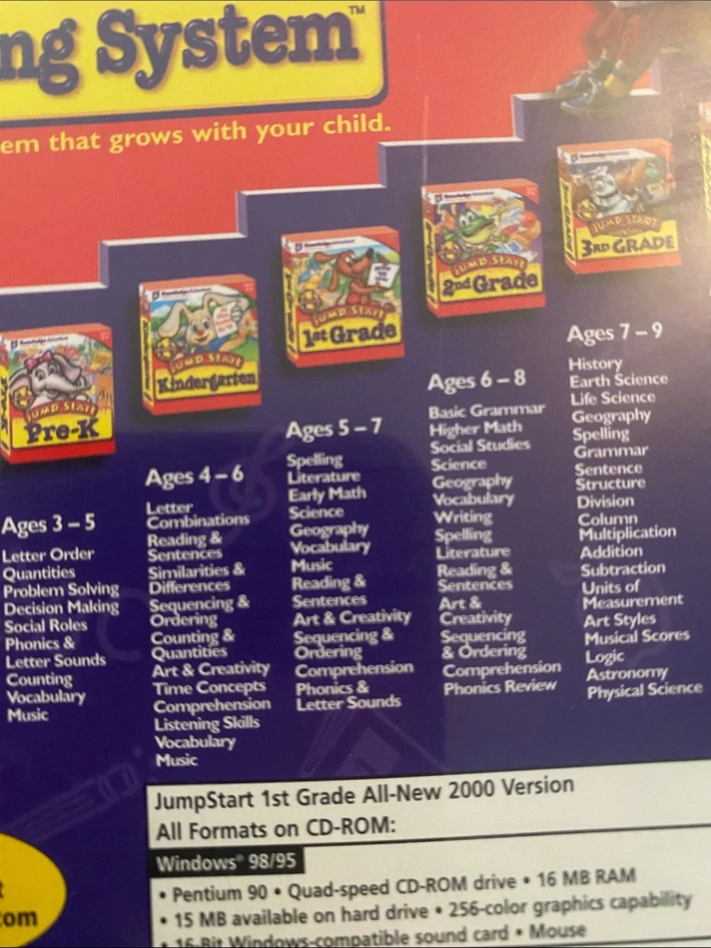 Knowledge Adventure JumpStart 1st Grade CD-ROM